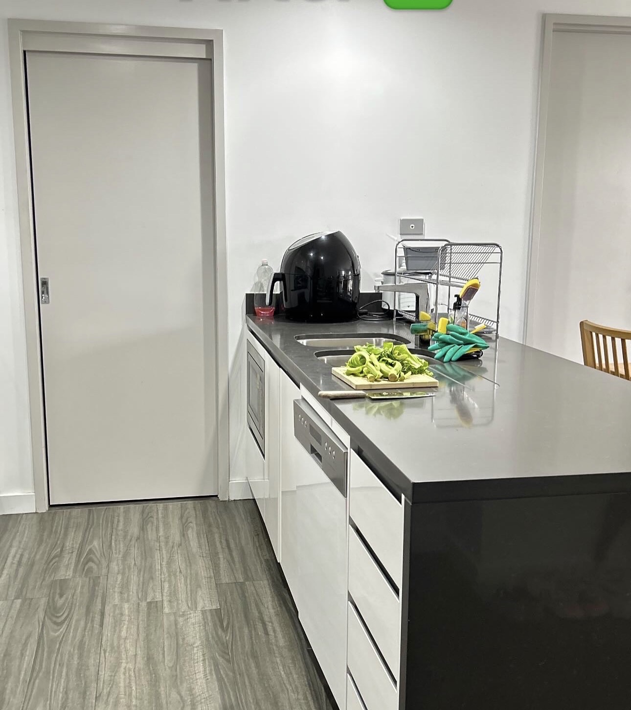 Newly built interior after a full post-construction clean